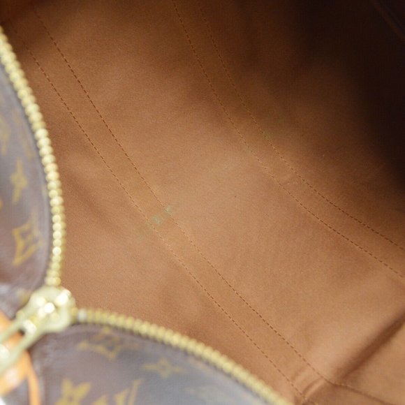 Louis Vuitton Keepall 45 Travel Duffle Handbag Monogram Canvas Leather - Picture 2 of 11